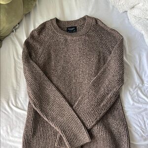 Brown Knit Sweater